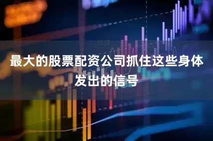 最大的股票配资公司抓住这些身体发出的信号